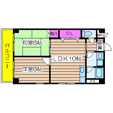 プラム九条 間取り
