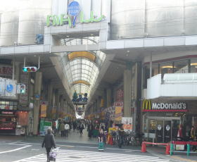 プラム九条 商店街