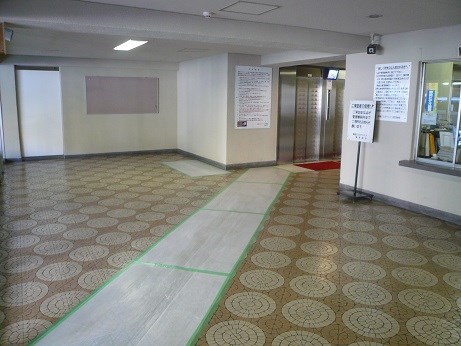南堀江スカイハイツ エントランス